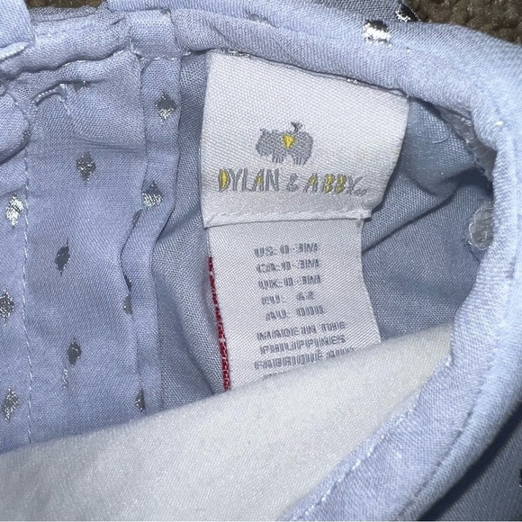 3/$25 🍄 Dylan & Abby Baby Girl Swan Princess Ruffled Shirt Size 0-3 Months - Picture 11 of 11